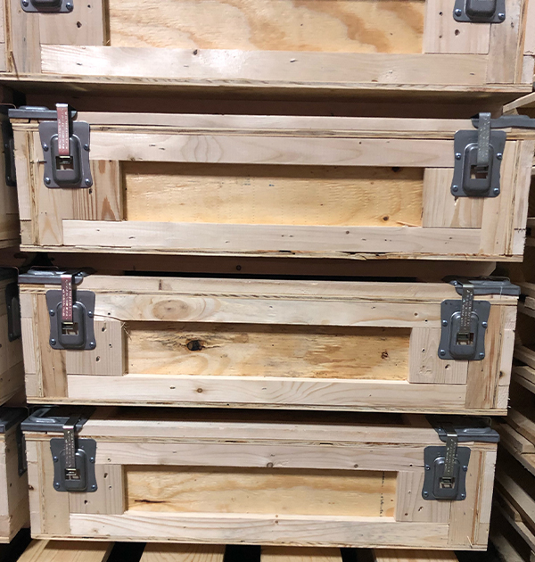 Cleated Plywood Crate 