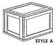 Commercial Grade Wood Crates | Ameripak Company | Michigan - Style_A_Cleated_Wood_Crate